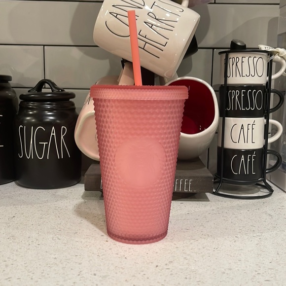 🆕 STARBUCKS STUDDED PINK LEMONADE GRANDE TUMBLER